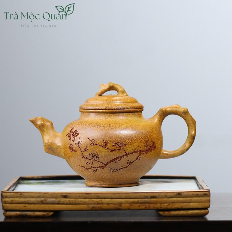 Ấm Tử Sa Báo Xuân Đoạn Nê Nung Củi ATS11