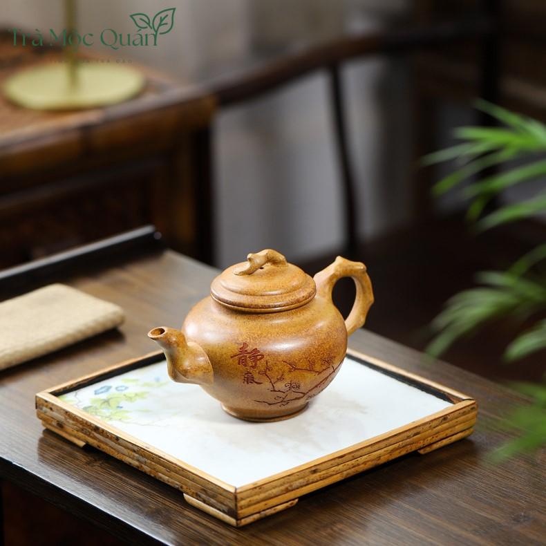 Ấm Tử Sa Báo Xuân Đoạn Nê Nung Củi ATS11