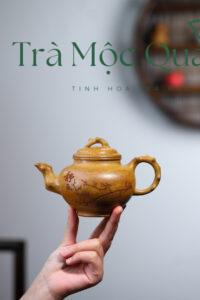 Ấm Tử Sa Báo Xuân Đoạn Nê Nung Củi ATS11