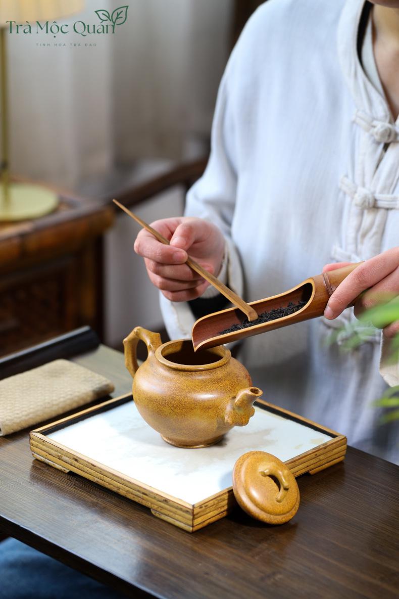 Ấm Tử Sa Báo Xuân Đoạn Nê Nung Củi ATS11
