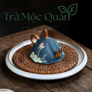 Ấm Tử Sa Độc Ẩm Lá Sen Đất Giáng Ba Nê ATS37
