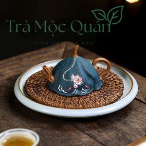 Ấm Tử Sa Độc Ẩm Lá Sen Đất Giáng Ba Nê ATS37