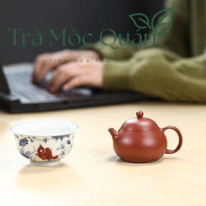 Ấm Tử Sa Độc Ẩm Văn Đán Chu Nê Nguyên Khoáng ATS41