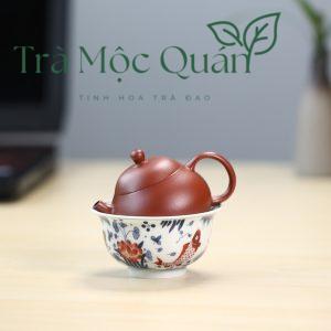 Ấm Tử Sa Độc Ẩm Văn Đán Chu Nê Nguyên Khoáng ATS41