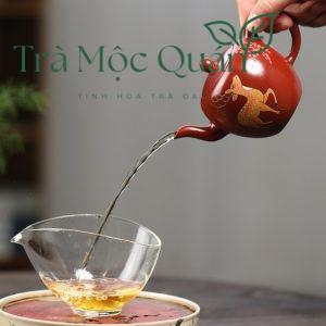 Ấm Tử Sa Mỹ Nhân Kiên Đất Đại Hồng Bào 200ml ATS44