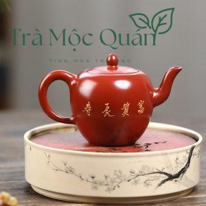 Ấm Tử Sa Mỹ Nhân Kiên Đất Đại Hồng Bào 200ml ATS44
