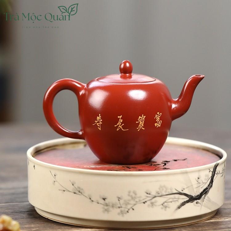 Ấm Tử Sa Mỹ Nhân Kiên Đất Đại Hồng Bào 200ml ATS44