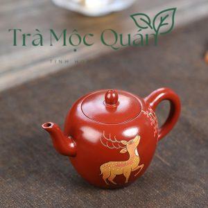 Ấm Tử Sa Mỹ Nhân Kiên Đất Đại Hồng Bào 200ml ATS44