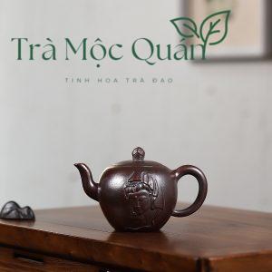 Ấm Tử Sa Mỹ Nhân Kiên Diện Phật Lão Tử Nê 240ml ATS42