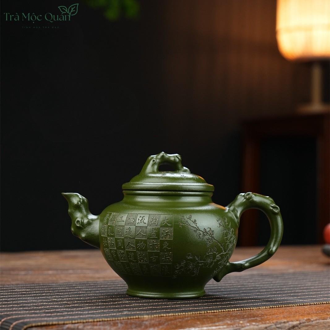Ấm Tử Sa Nghi Hưng Báo Xuân Lục Nê ATS12