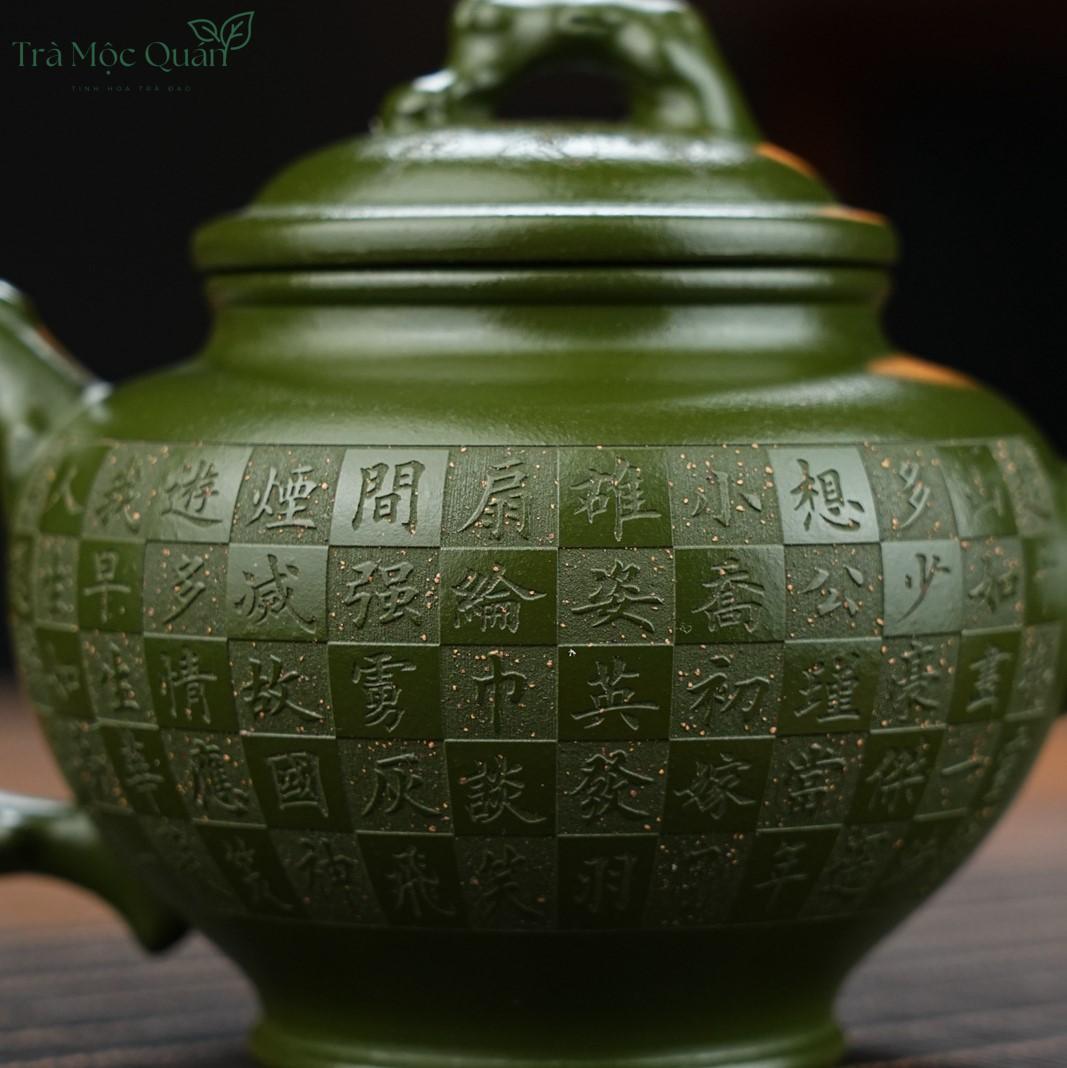 Ấm Tử Sa Nghi Hưng Báo Xuân Lục Nê ATS12