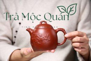 Ấm Tử Sa Tần Quyền Phi Mã Đất Đại Hồng Bào 340ml ATS52