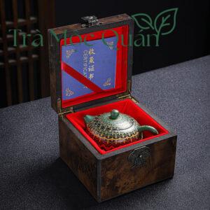 Ấm Tử Sa Tây Thi Hoa Văn Lục Nê ATS20