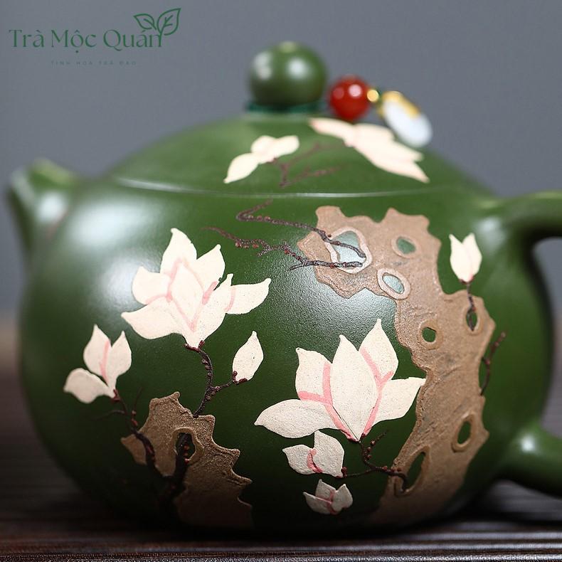 Ấm Tử Sa Tây Thi Ngọc Lan Lục Nê ATS14