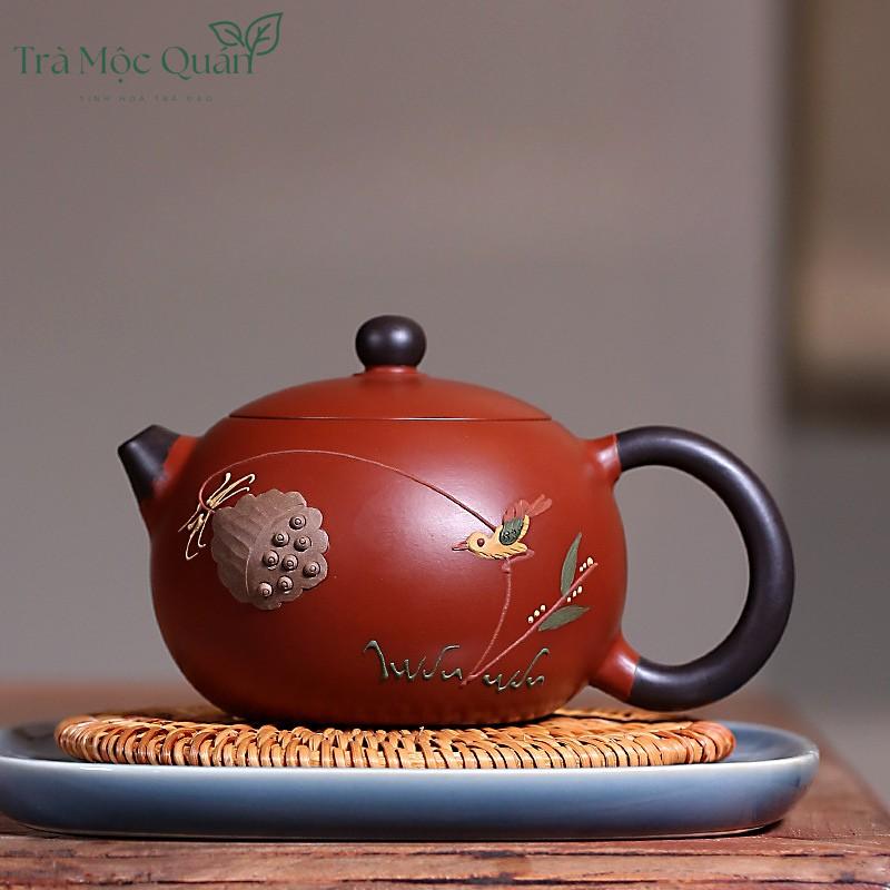 Ấm Tử Sa Tây Thi Song Sắc Đại Hồng Bào ATS15