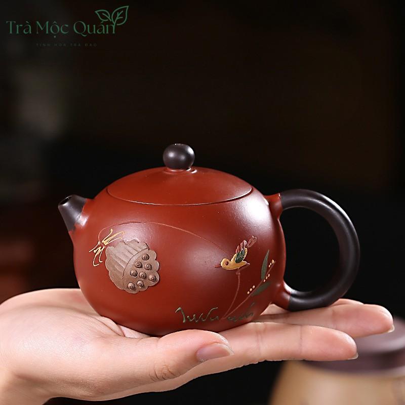 Ấm Tử Sa Tây Thi Song Sắc Đại Hồng Bào ATS15