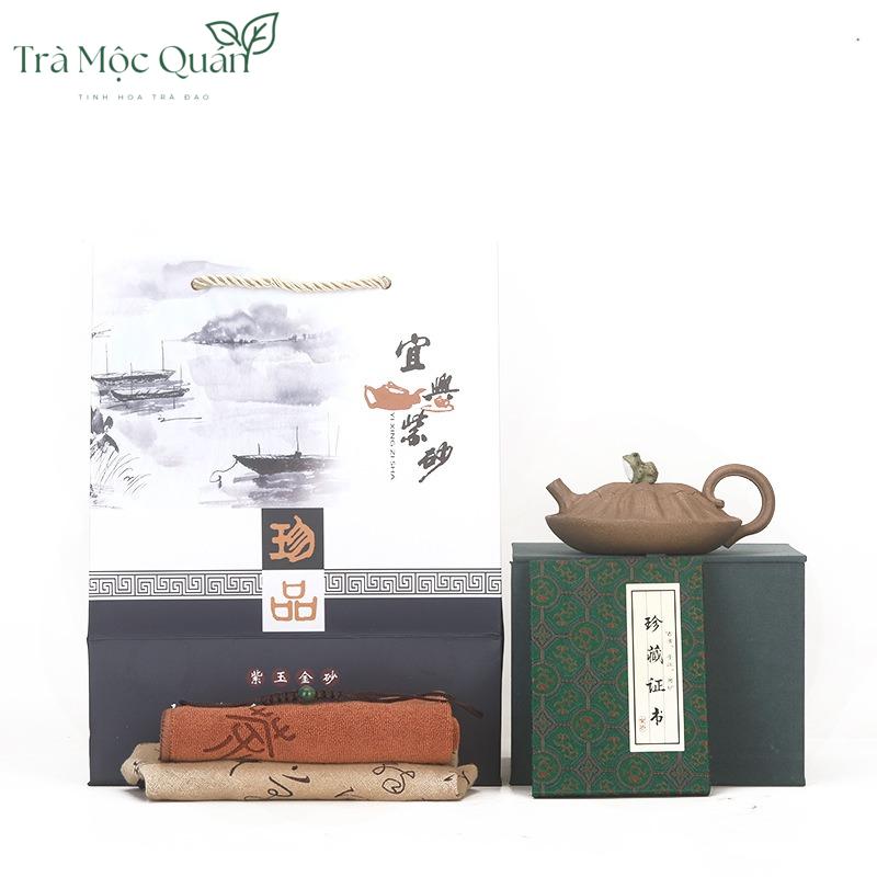 Ấm Tử Sa Thanh Oa Đất Thanh Đoạn Nê ATS40