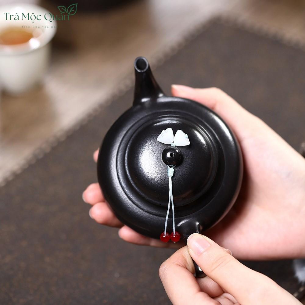 Ấm Tử Sa Tiếu Anh Hắc Chu Nê ATS29