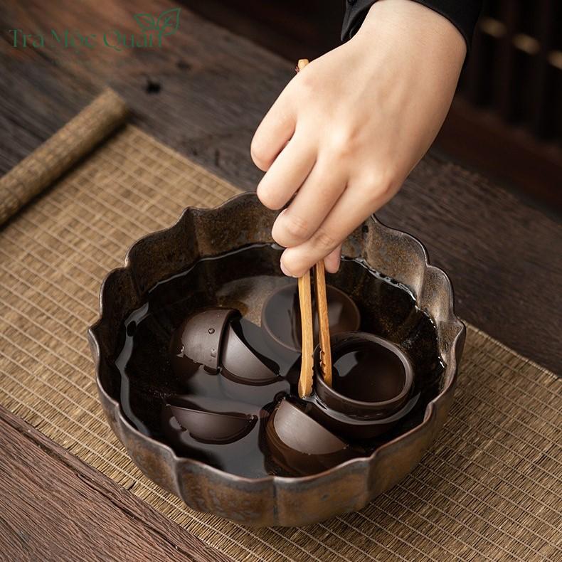 Ang Rửa Chén Gốm Kim Thô AT253