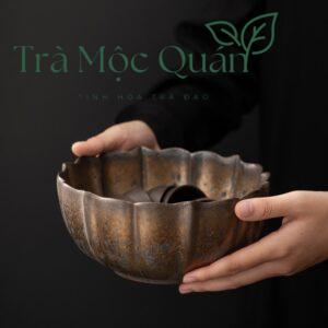 Ang Rửa Chén Gốm Kim Thô AT253