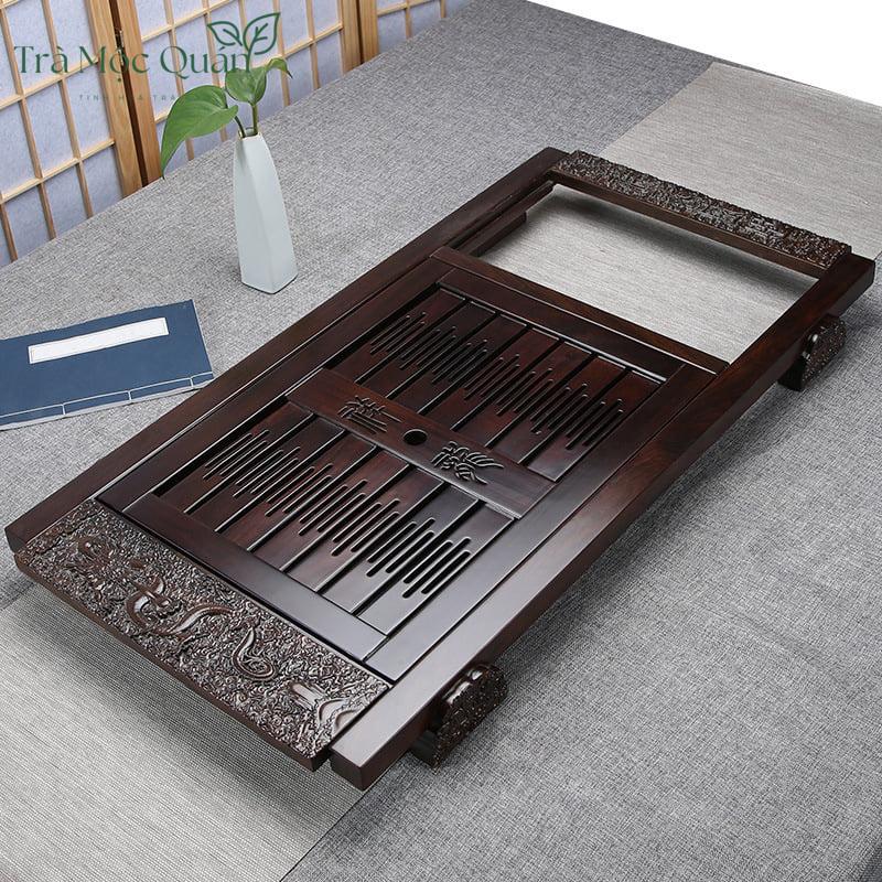 Bàn Trà Điện Cao Cấp Gỗ Mun BTD203