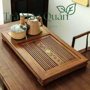 Bàn Trà Điện Thông Minh Gỗ Cánh Gà BTD205