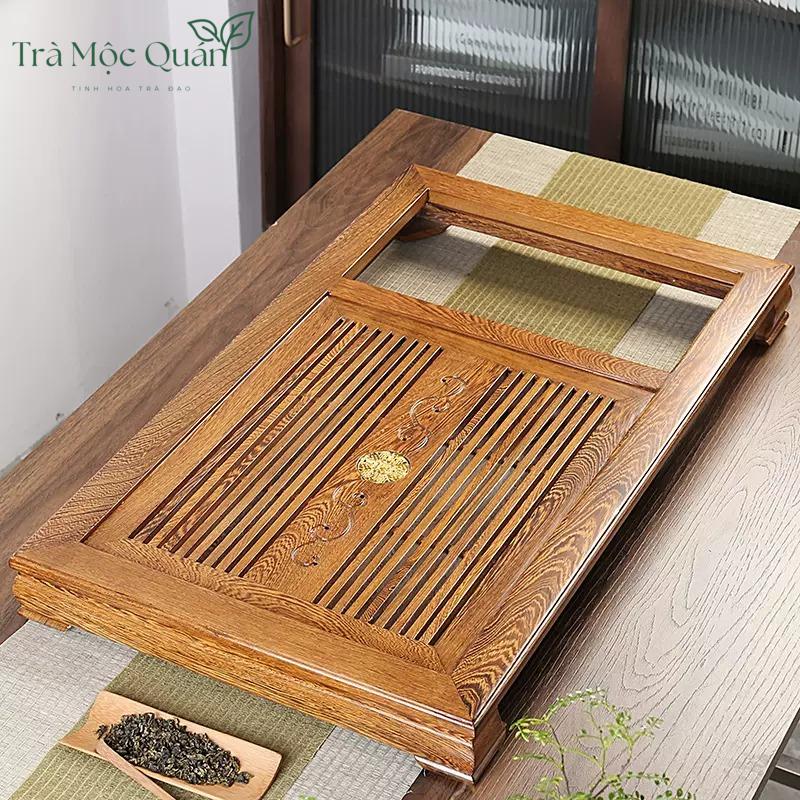 Bàn Trà Điện Thông Minh Gỗ Cánh Gà BTD205
