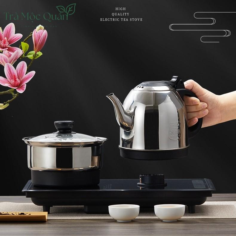 Bàn Trà Điện Tự Động Bơm Nước, Tùy Chỉnh Nhiệt Độ Pha Trà