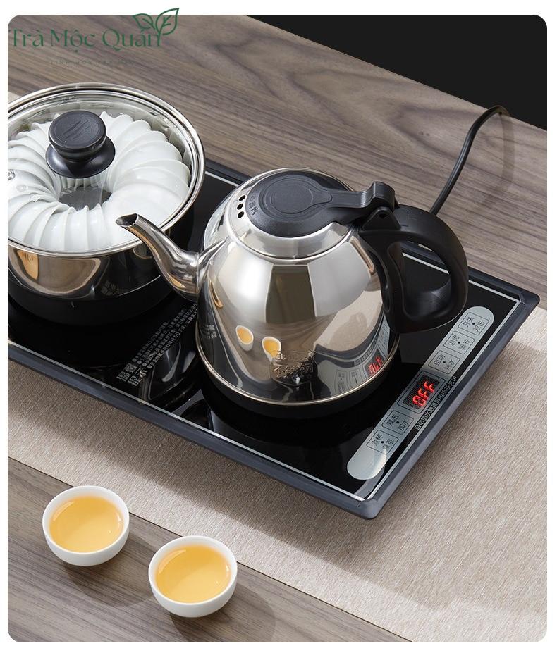 Bàn Trà Điện Tự Động Bơm Nước, Tùy Chỉnh Nhiệt Độ Pha Trà