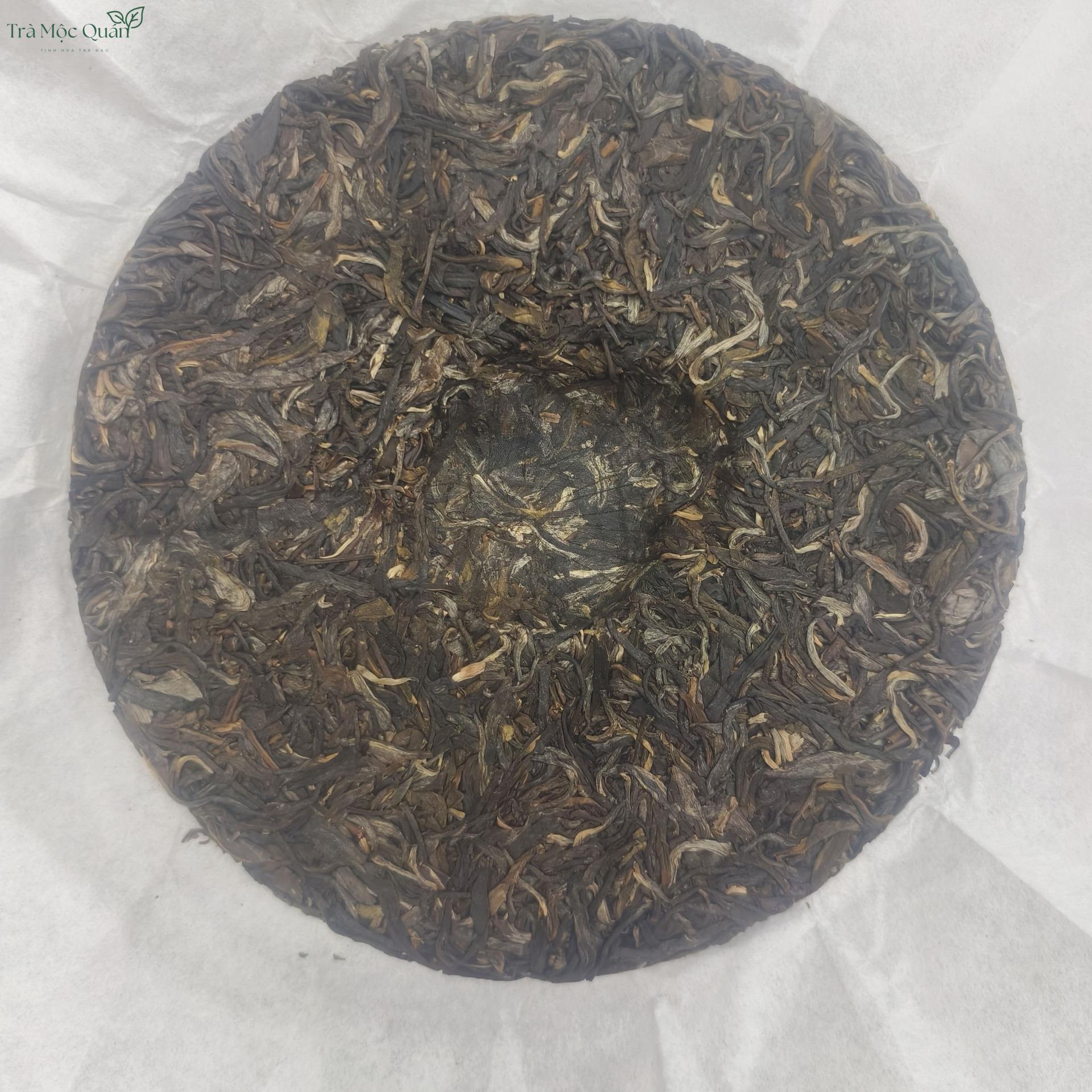 Bánh Trà Phổ Nhĩ Sống Mãnh Hải Vân Nam 357g Sản Xuất 26/4/2019 PN58