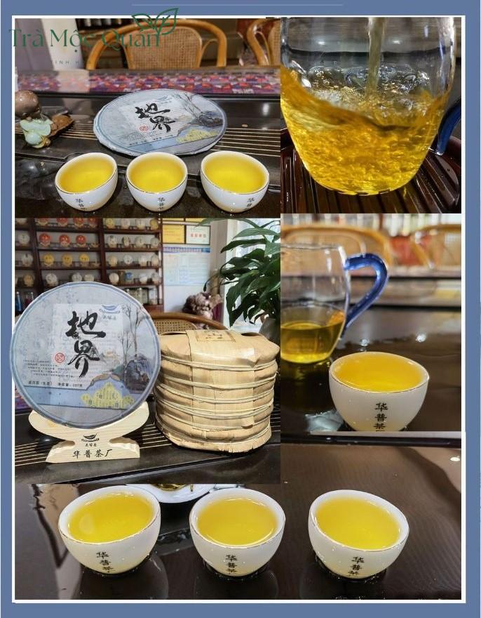 Bánh Trà Phổ Nhĩ Sống Mãnh Hải Vân Nam 357g Sản Xuất 26/4/2019 PN58