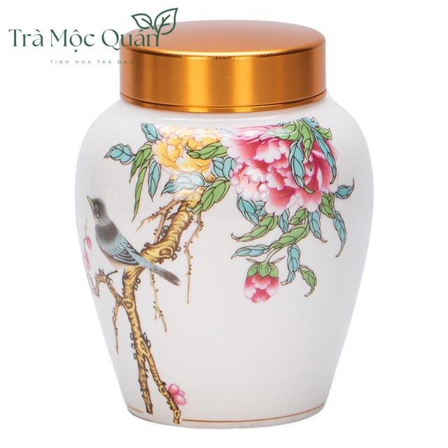 Bình Đựng Trà Cao Cấp Nắp Đồng Chất Liệu Gốm Tử Sa HDT008