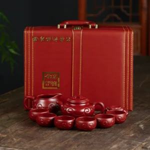 Bộ Ấm Chén Phỏng Cổ Như Ý BAT9