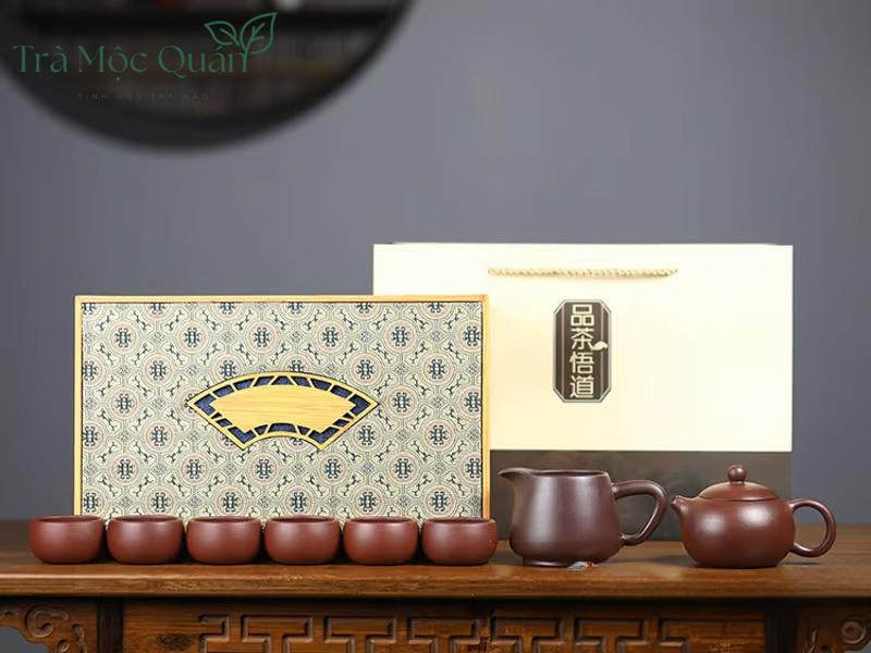Bộ Ấm Trà Tử Sa Nghi Hưng Tây Thi Tử Nê BAT2