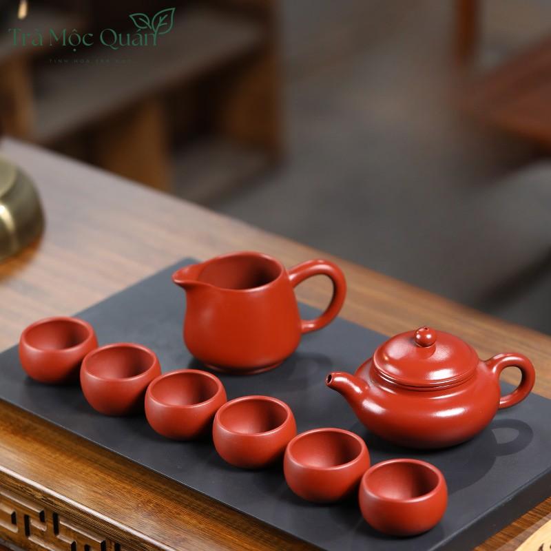 Bộ Ấm Trà Tử Sa Phỏng Cổ Đại Hồng Bào BAT4