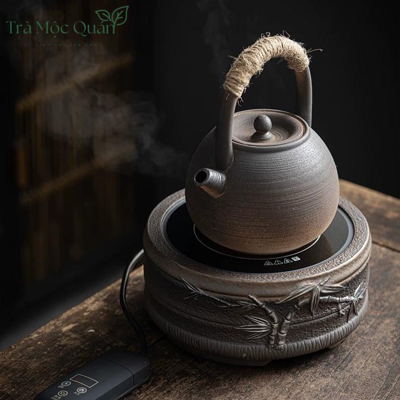 Bộ Bếp Hồng Ngoại Gốm Khoáng Trúc Đoạn