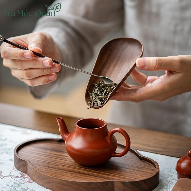 Bộ Cung Nhãn Trà Gỗ Óc Chó