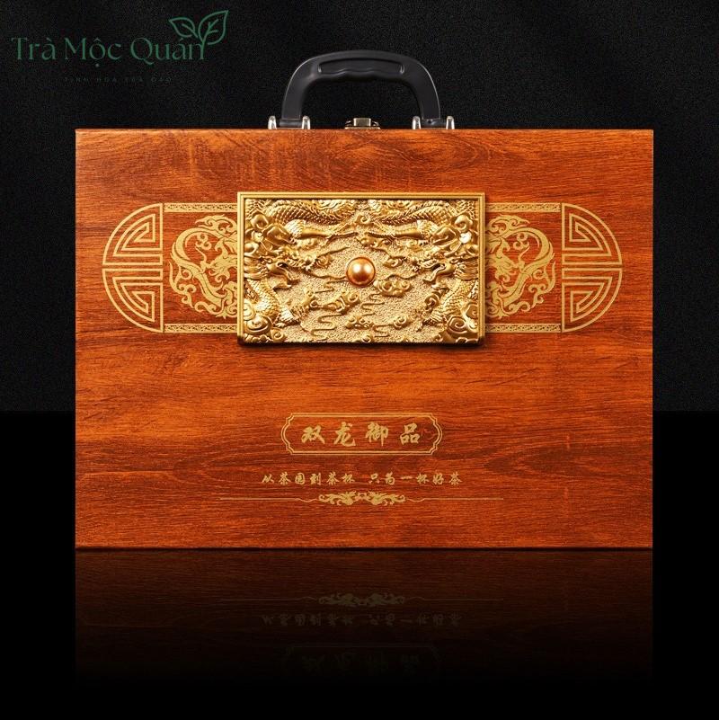 Bộ Tam Đại Danh Trà: Kim Tuấn Mi – Đại Hồng Bào – Thiết Quan Âm Kèm Ấm Trà DHB58