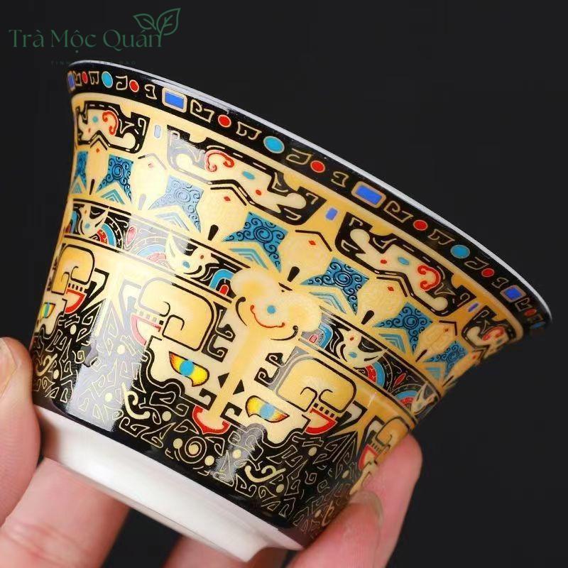 Chén Khải Sứ Họa Thangka CK50