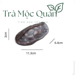 Cung Nhãn Trà Gốm Tử Sa Mai Rùa, Trang Trí Bàn Trà Đạo