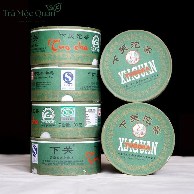 Hộp Trà Phổ Nhĩ Sống 100g Tea Hạng A Năm 2013, Trà Hương Ngũ Cốc PN57