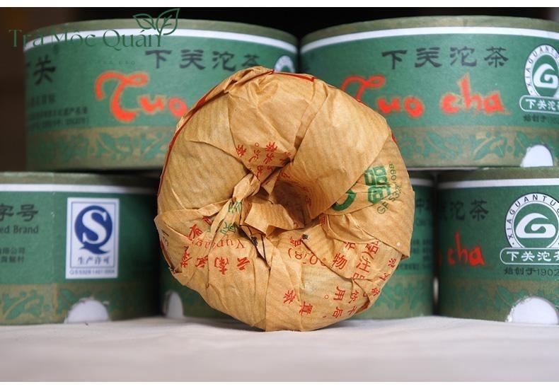 Hộp Trà Phổ Nhĩ Sống 100g Tea Hạng A Năm 2013, Trà Hương Ngũ Cốc PN57