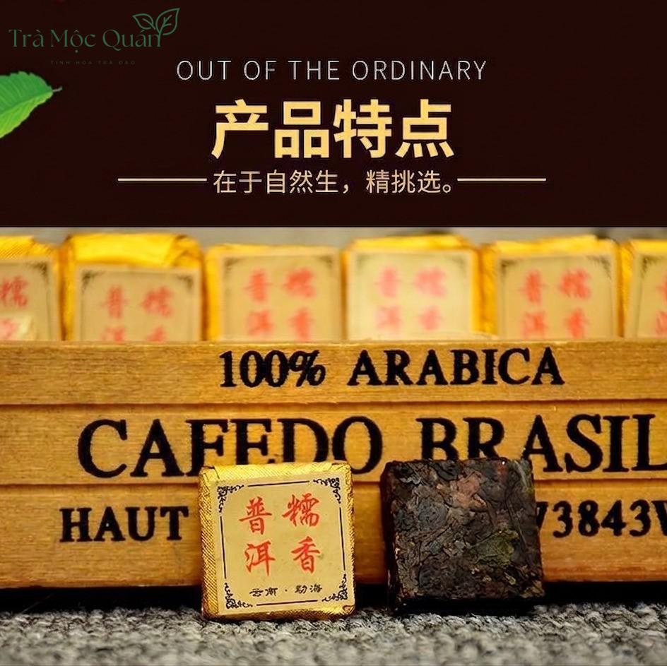 Bánh Trà Phổ Nhĩ Sống Lão Bản Chương Sinh Thái Đầu Xuân (357g) PN63