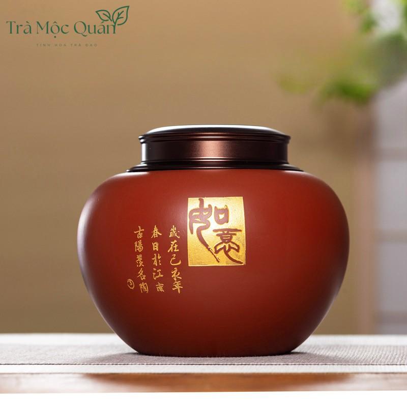 Hũ Trà Tử Sa Đại Hồng Bào HDT002