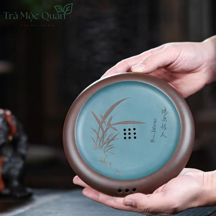 Khay Đặt Ấm Trà Tử Sa Nghi Hưng Cao Cấp KT54