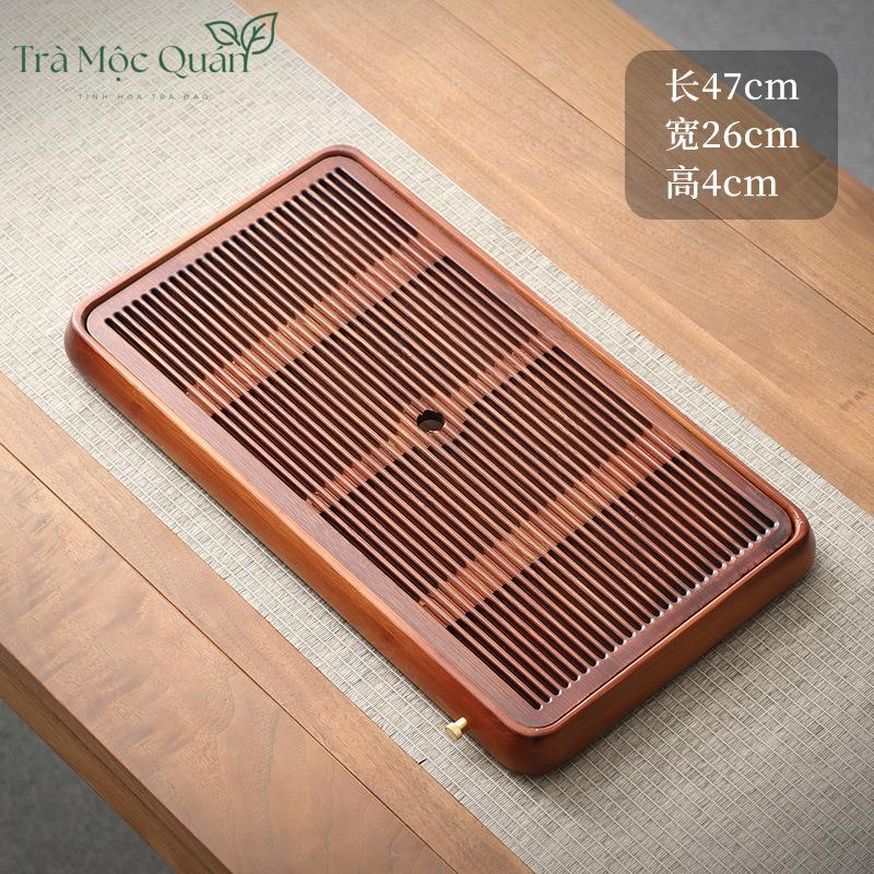 Khay Trà Tre Cao Cấp Tích Hợp Khoang Chứa Nước KT50