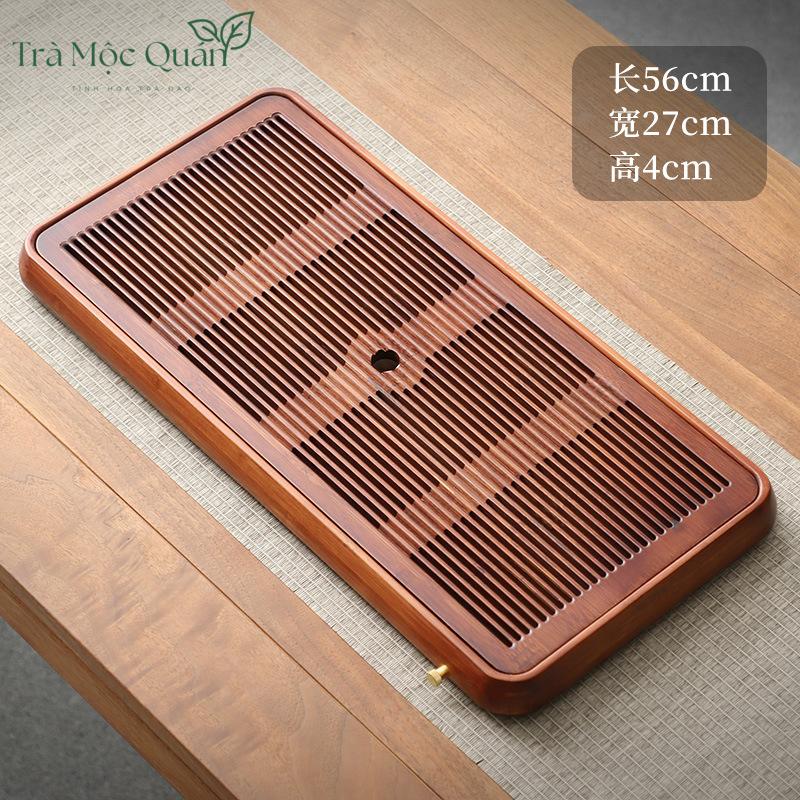 Khay Trà Tre Cao Cấp Tích Hợp Khoang Chứa Nước KT50