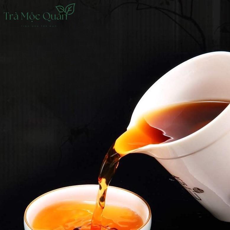 Set Trà Phổ Nhĩ Quýt Thùng Gỗ PN53