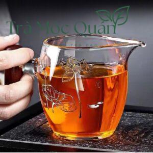 Tống Chuyên Trà Thủy Tinh Cán Gỗ Đa Dạng Mẫu Mã TT19