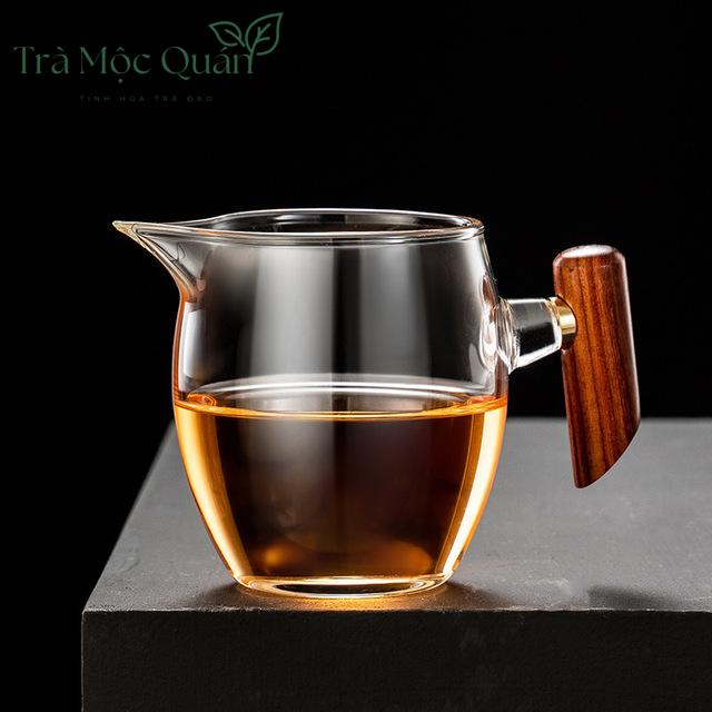 Tống Chuyên Trà Thủy Tinh Cán Gỗ Đa Dạng Mẫu Mã TT19